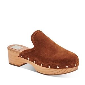 Dolce vita Brown Suede Clogs